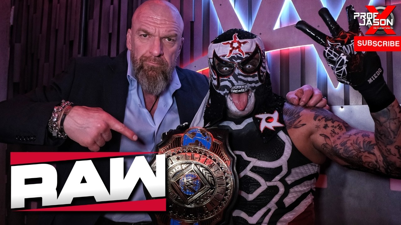 PENTA GETS EMOTIONAL AFTER WINNING HIS FIRST CHAMPIONSHIP IN WWE!