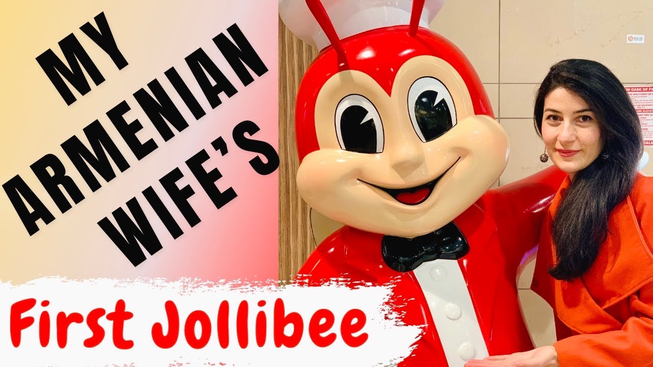 My ARMENIAN Wife’s First JOLLIBEE l Իմ ՀԱՅ Կնոջ Առաջին JOLLIBEE-ն