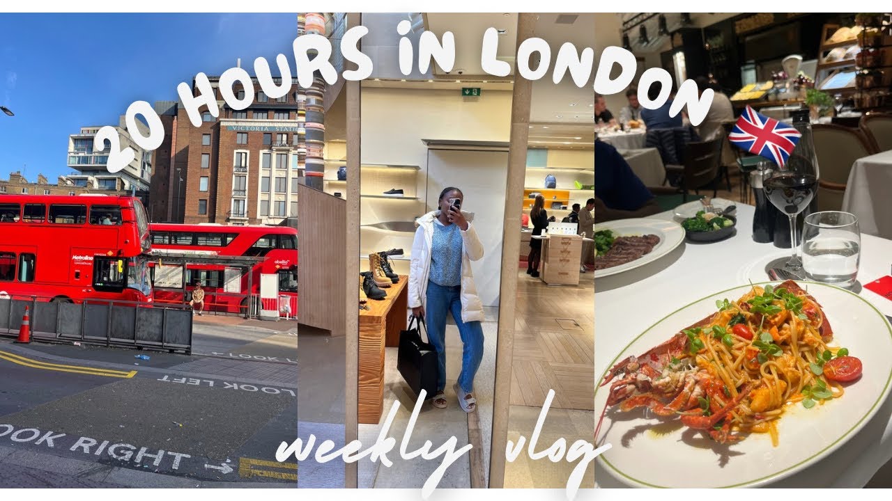 VLOG : 20 HOURS IN LONDON 🇬🇧