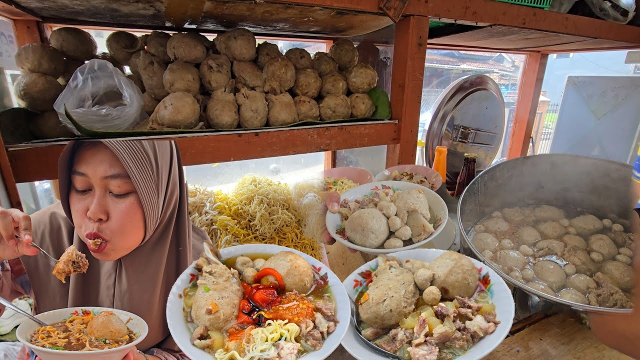Pulang Kontrol, Mampir Ke Bakso Viral Di Toktok, Bakso UDENG Selajambe Cisaat Sukabumi