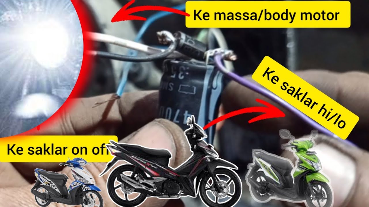 GAK PUNYA AKI⁉️ini solusi lampu terang tanpa aki @Otodidak_25 
