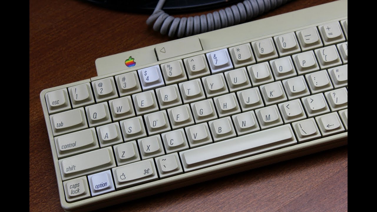 Apple IIgs keyboard review  (SMK 2nd generation tactile)