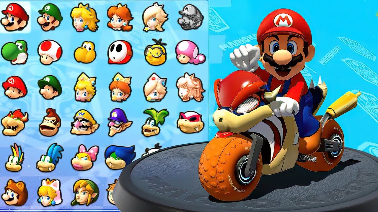 Mario Kart 8 - Mario Drivers Flame Runner in Leaf Cup | The Top Racing Game on Nintendo Switch