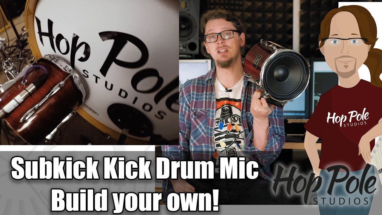 Make a DIY Subkick Microphone for cheap!