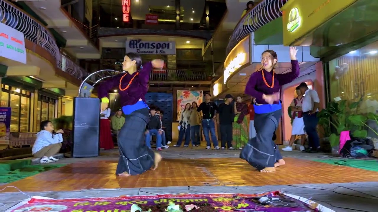 Sannani  Dance by DD Dance Center at bhailo in Pokhara Lakeside