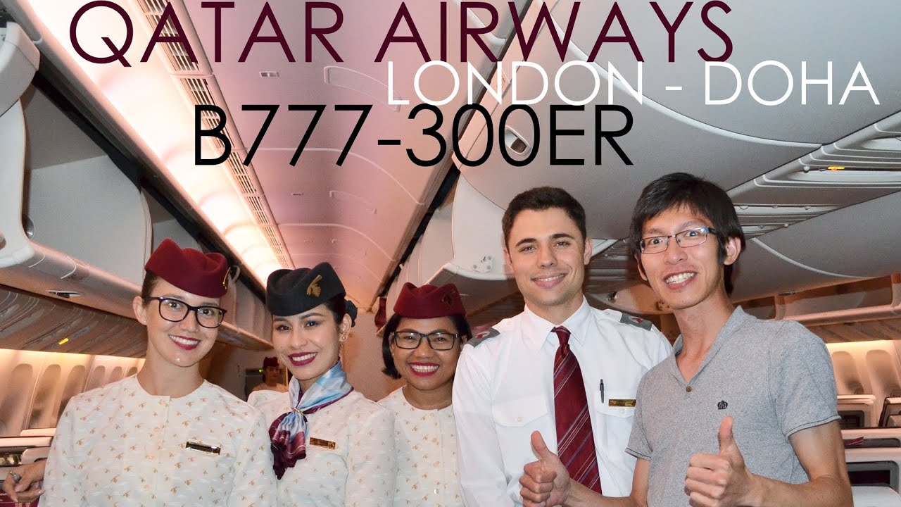 Qatar Airways Flight Review: QR4 London Gatwick to Doha by KonstiYH