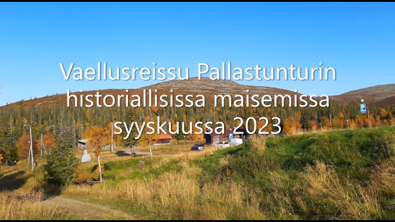 Vaellusreissu Pallastunturin historiallisissa maisemissa syyskuussa 2023