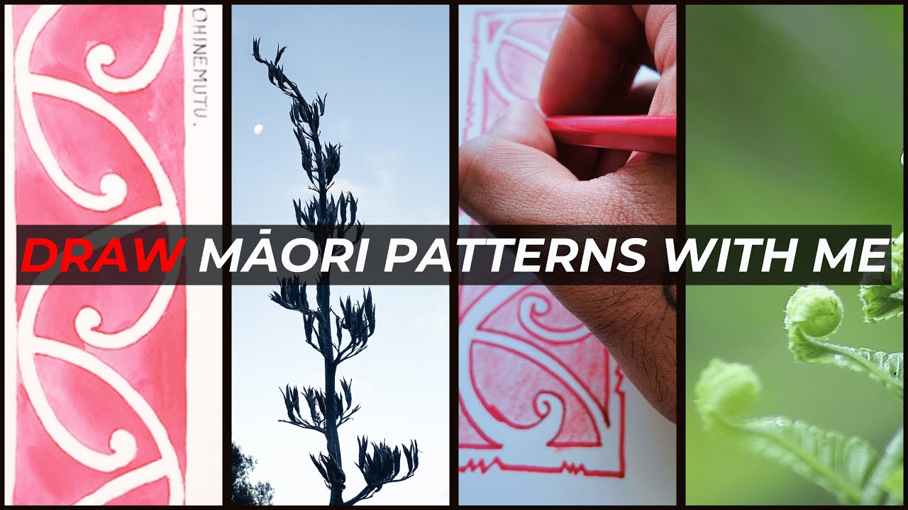 Create Your Own Māori Artwork | Drawing Old Kōwhaiwhai Patterns