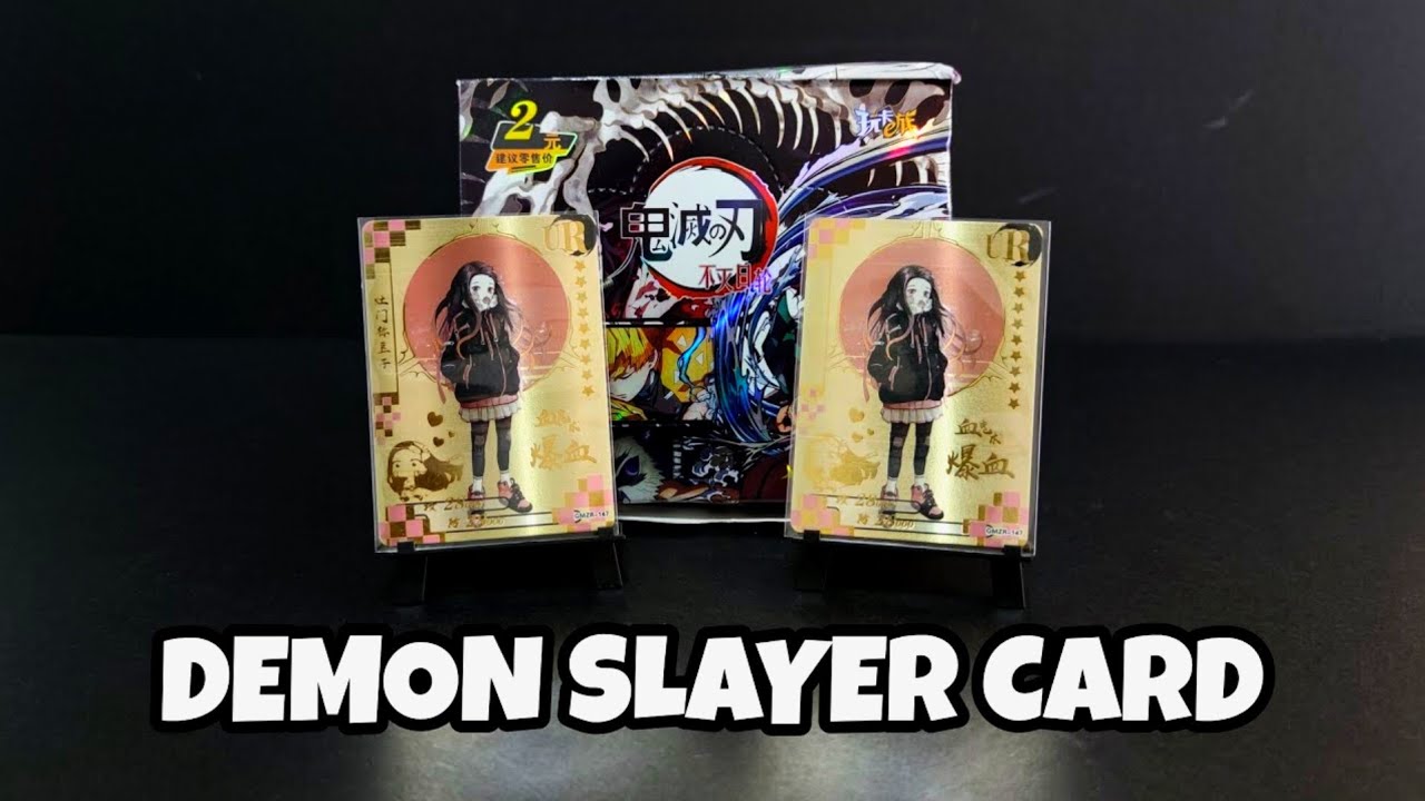 DEMON SLAYER Card Opening | (NO TALKING)