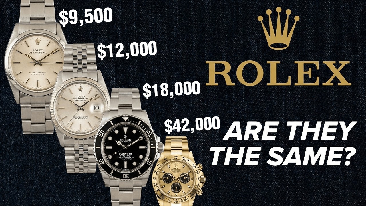 How Rolex Sells the Same Watch at Different Prices | Rolex Teardown