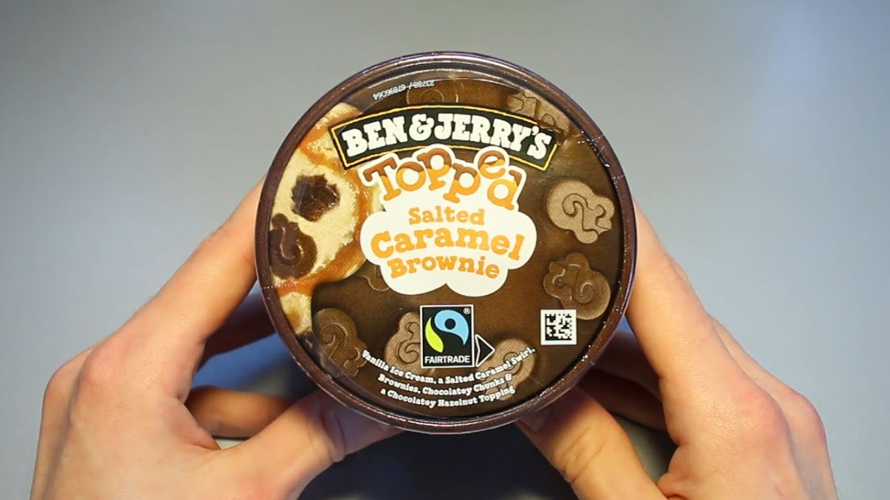 Отзыв о брауни с соленой карамелью и топпингом от Ben & Jerry's
