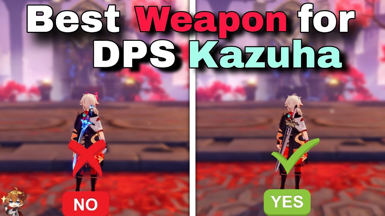 Best weapon for DPS Kazuha [F2p] | Genshin Impact