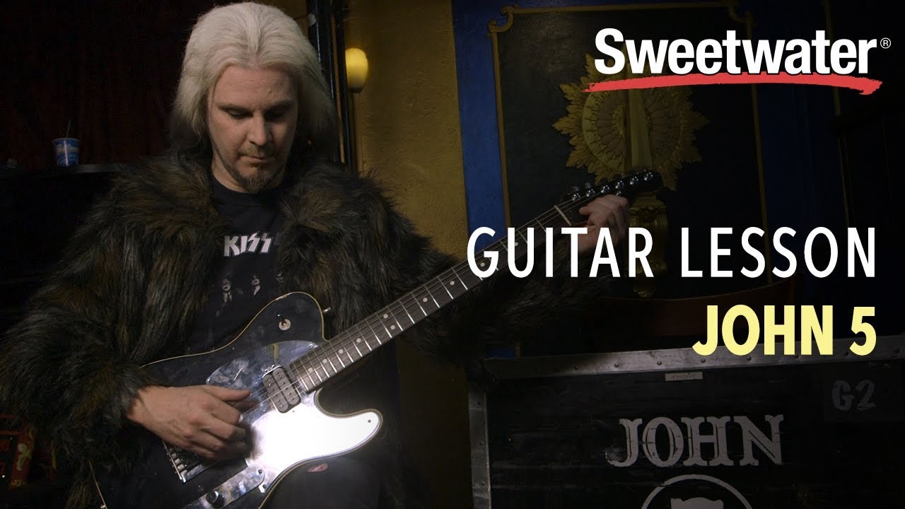 John 5 Guitar Lesson — Tuning and Bending Tips and Tricks