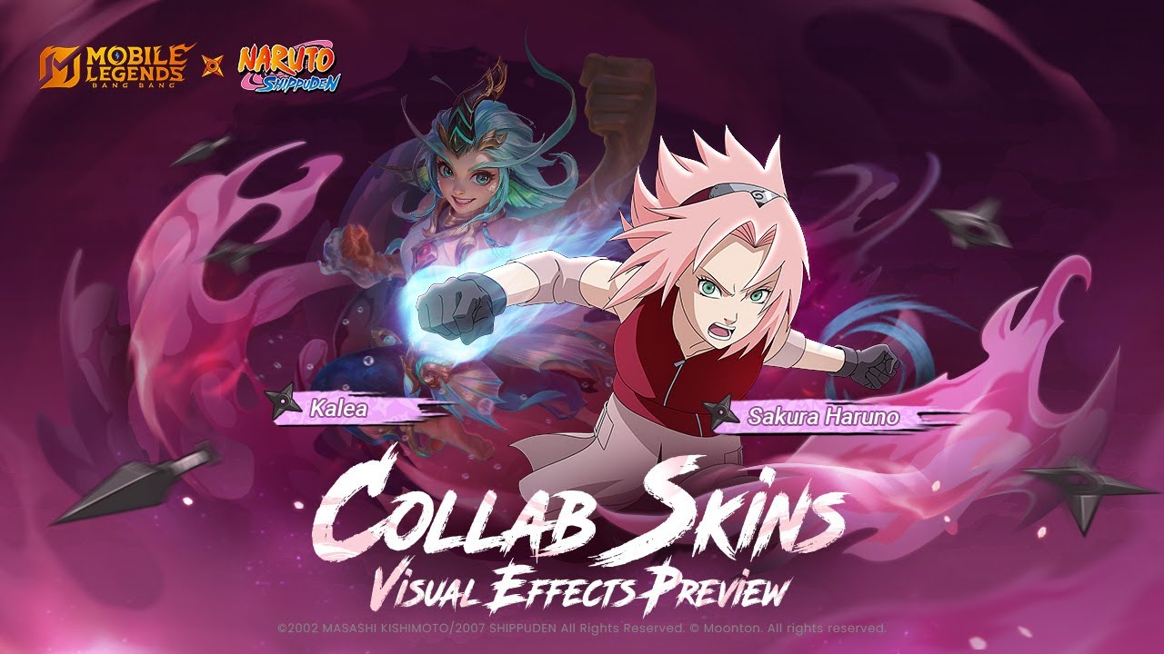 Sakura Haruno Showcase | MLBB &times; NARUTO | Mobile Legends: Bang Bang