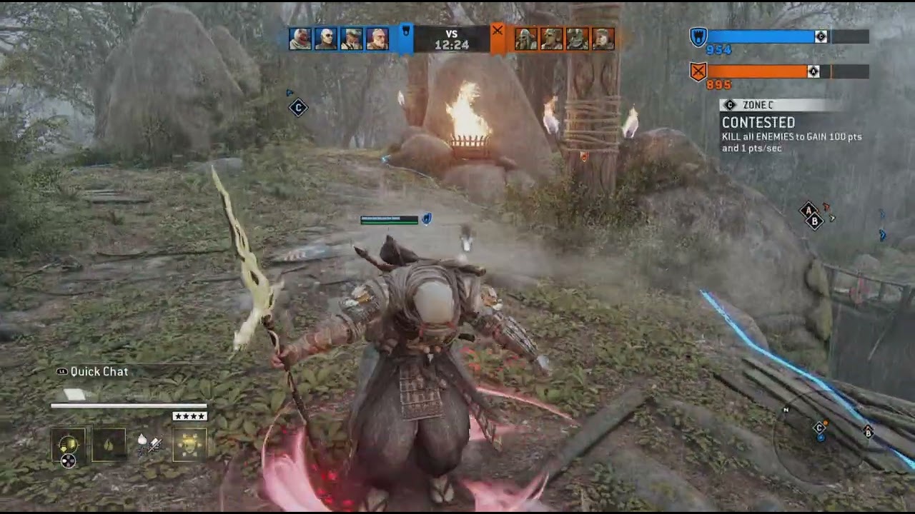 Journey from rep 0 to rep 90 as Sohei in For Honor