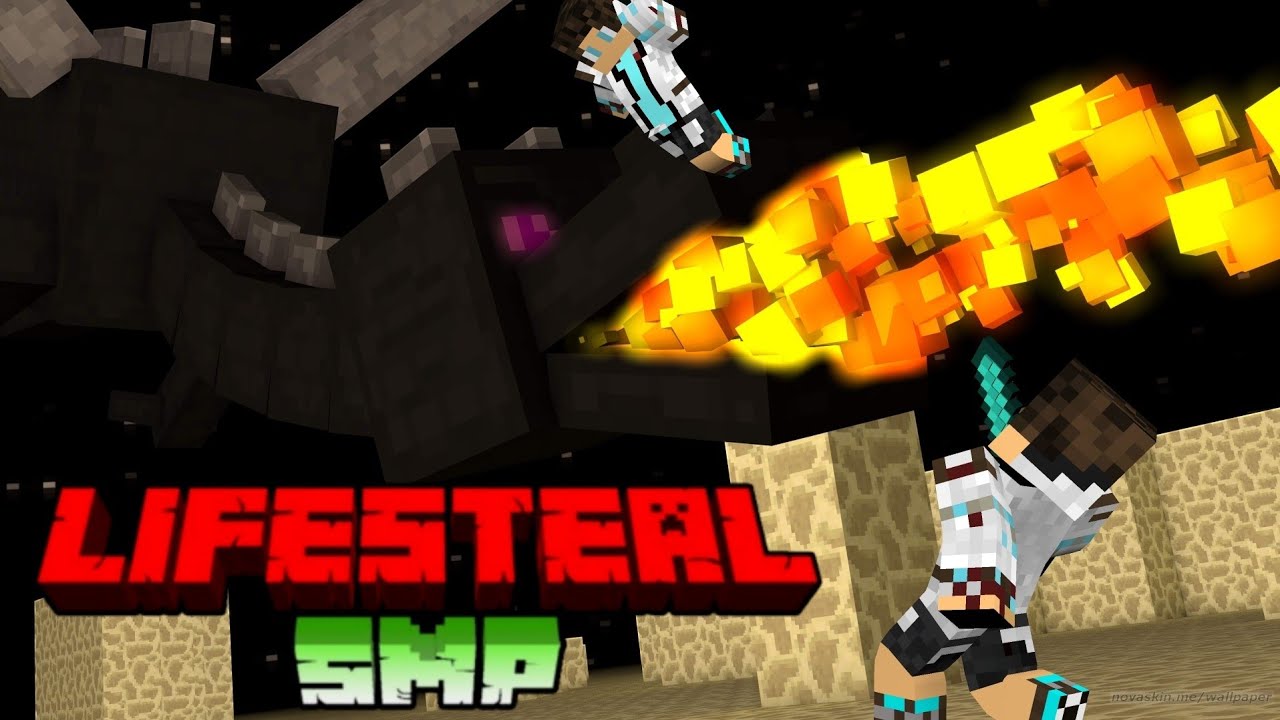 I Killed Ender Dragon In LifeSteal | Minecarft Malayalam | MaLLu GamerZ