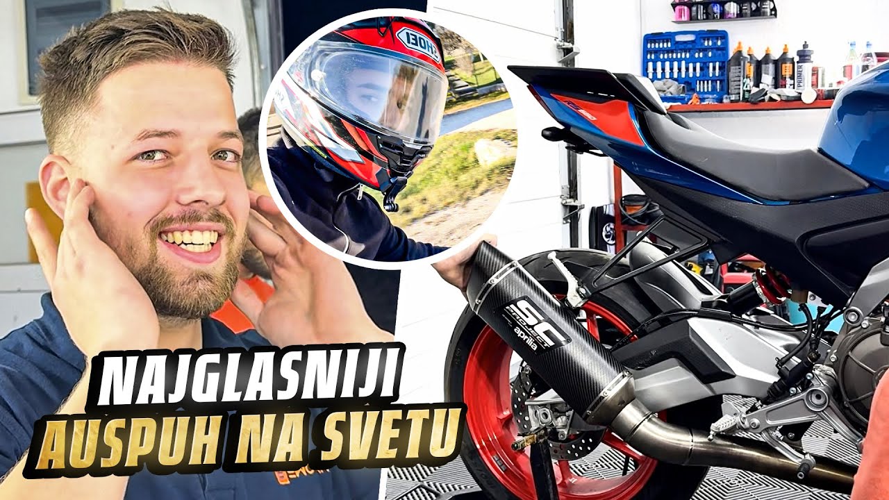 NAJGLASNIJI AUSPUH *MOTOR POPRAVLJEN*
