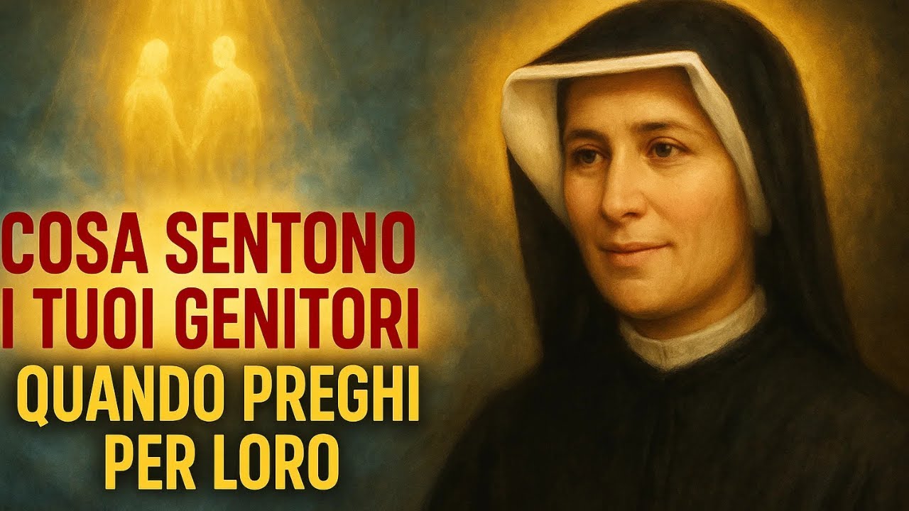 Cosa succede quando preghi per i tuoi genitori defunti — Santa Faustina ha rivelato una verità