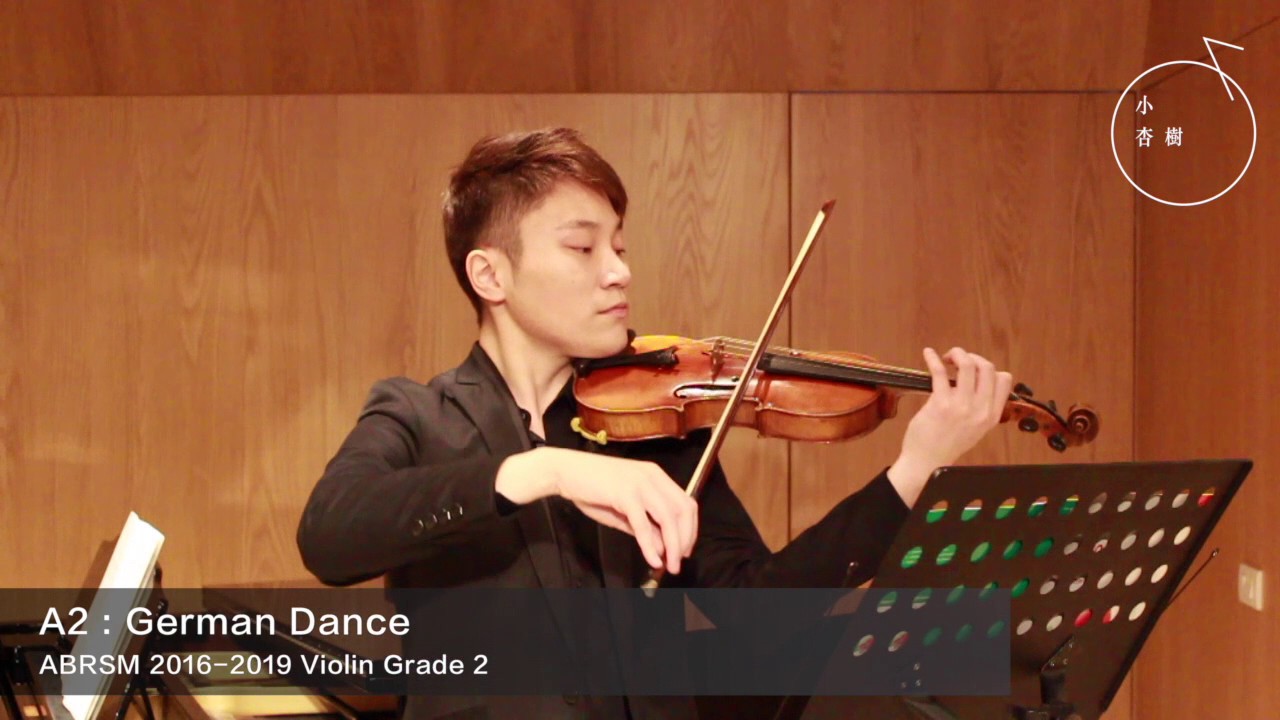 ABRSM GRADE 2 2016-2019 Violin Exam Pieces A2: German Dance