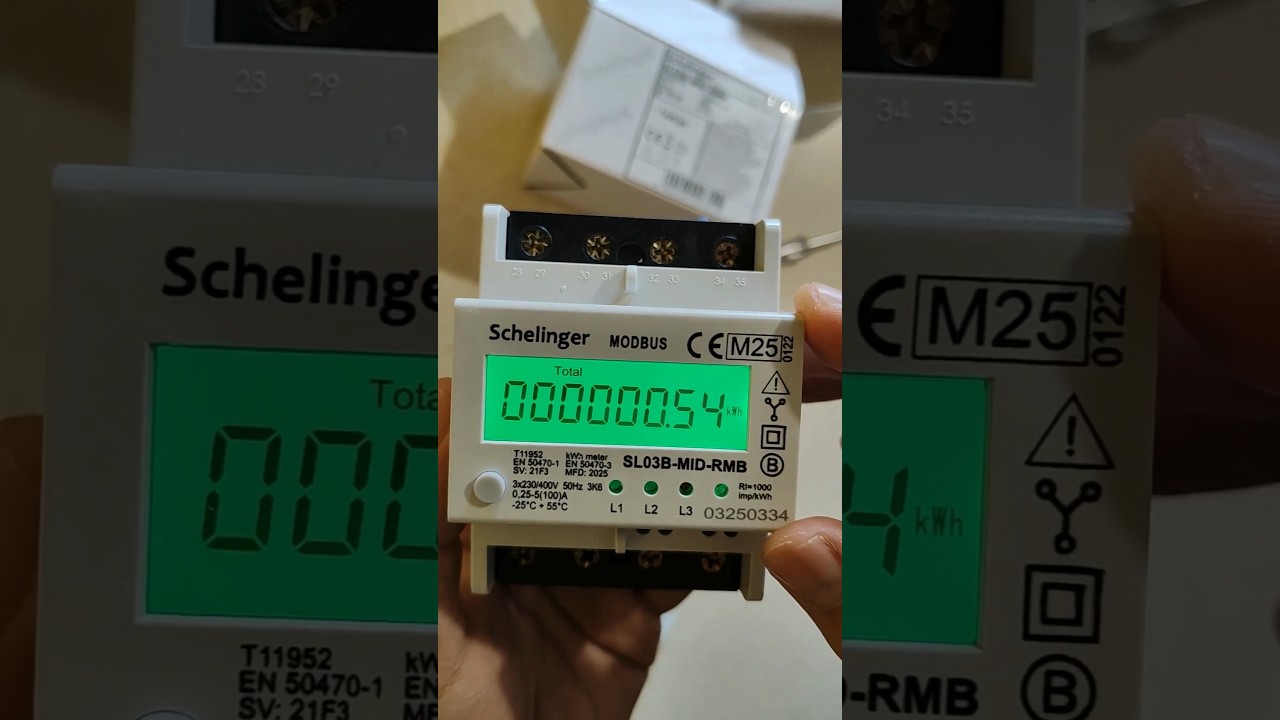 Jaki dwukierunkowy licznik energii z modbus rtu wybrać❓ #elektryk #licznik #pv #dom #rozdzielnica