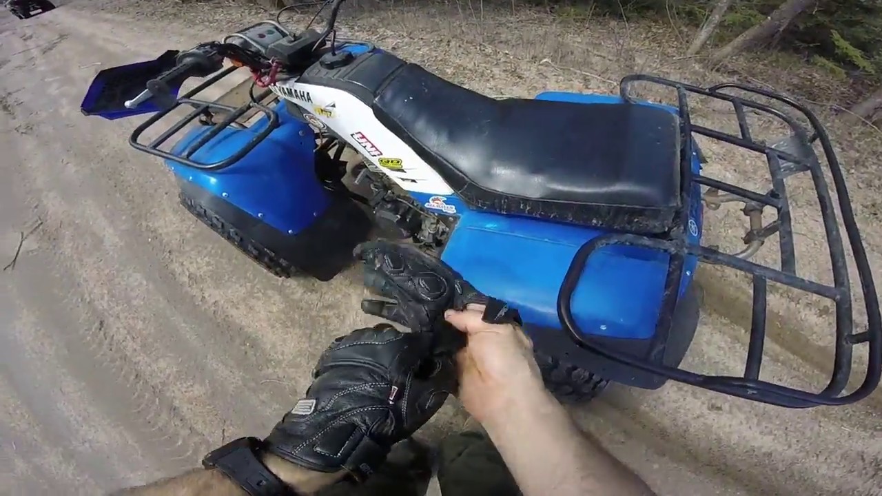 Yamaha Moto 4 200 on Gnarly Trails