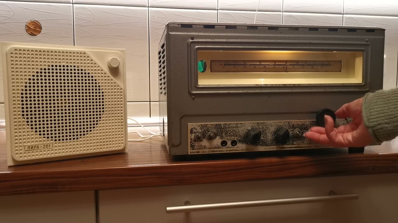 transliacinis radijo imtuvas Kazahstan 1968