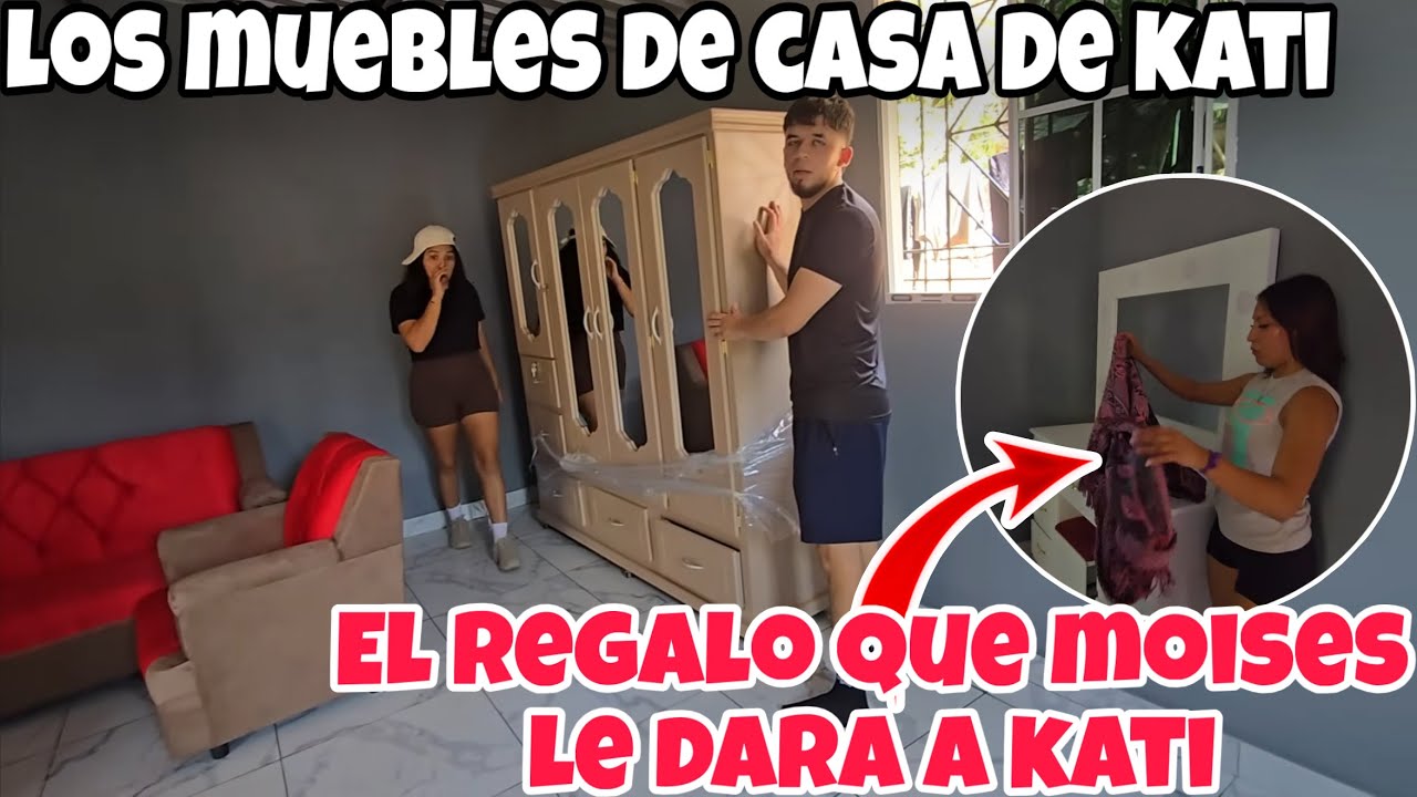 Llegaron Los Muebles😍Y La Sorpresa De Moises Para Kati❤️