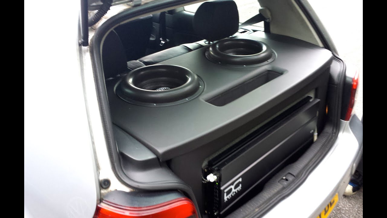 2x sundown audio zv4 12''s & 2x dc audio 5ks 151.0db @30hz 10krms Foxes-White Coats