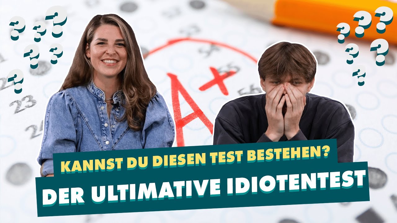 Mann vs. Frau: Der ultimative IDIOTENTEST! 🙍‍♀️🙍‍♂️| WISSTIHRNOCH?
