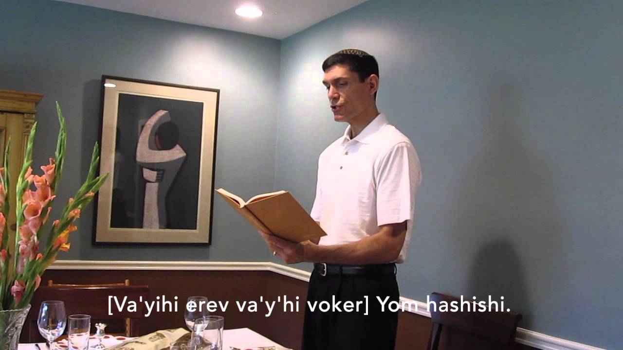 Kiddush for Friday Night