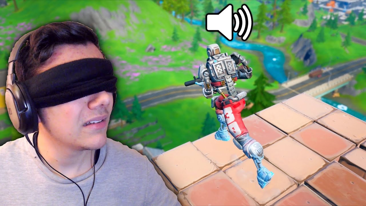 ¿Se puede jugar Fortnite con los ojos tapados?