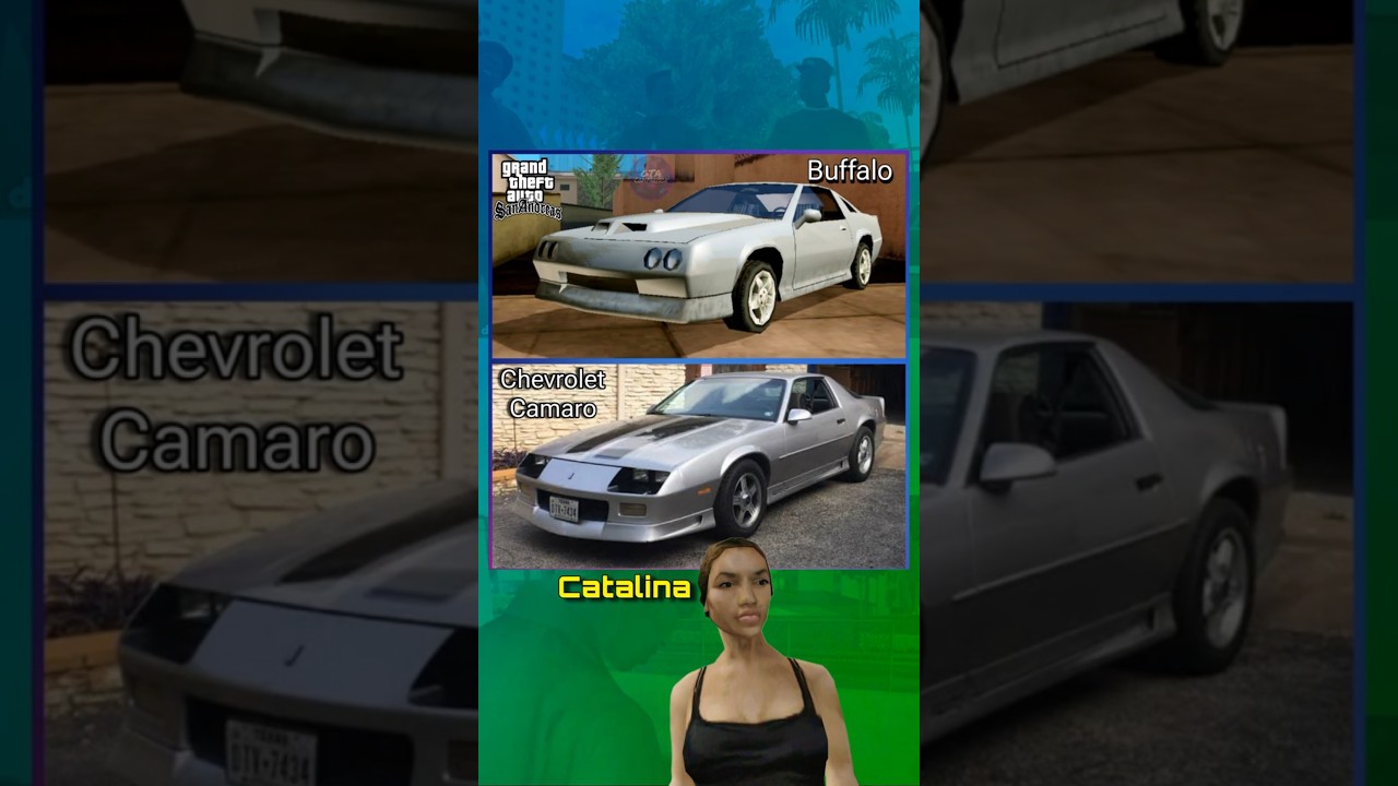 GTA San Andreas Character Cars In Real Life Part 2 | #GTASA #Shorts