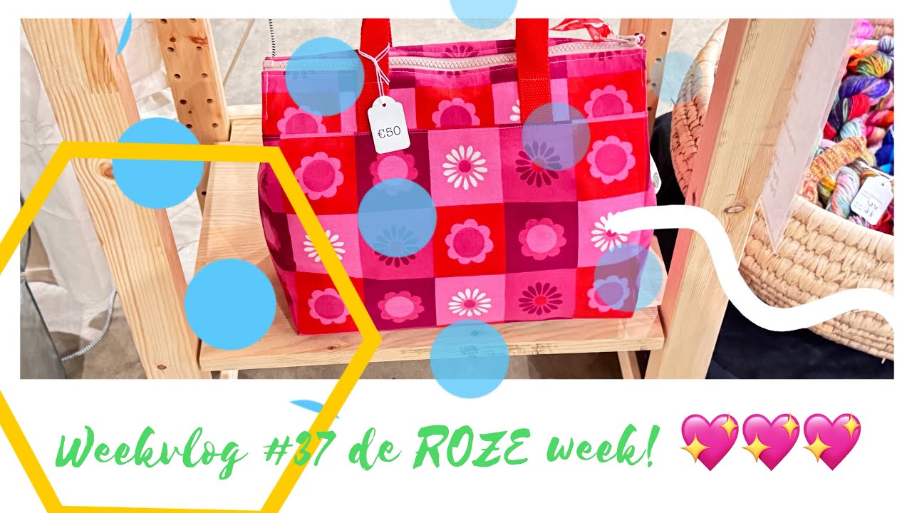 Weekvlog #37 Alles roze! Perfect geregeld de TEXHANDA in Den Bosch ​⁠