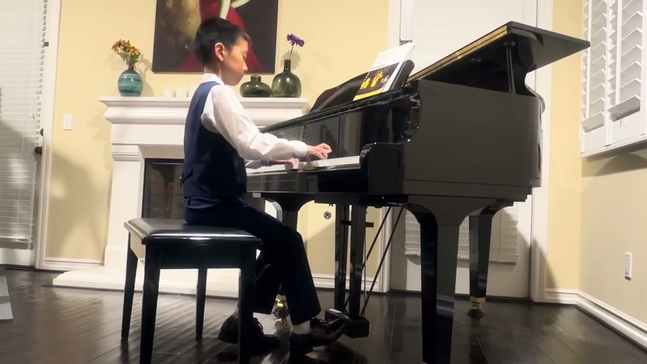 Dylan Zhang - Sonata K.545 Allegro by Mozart