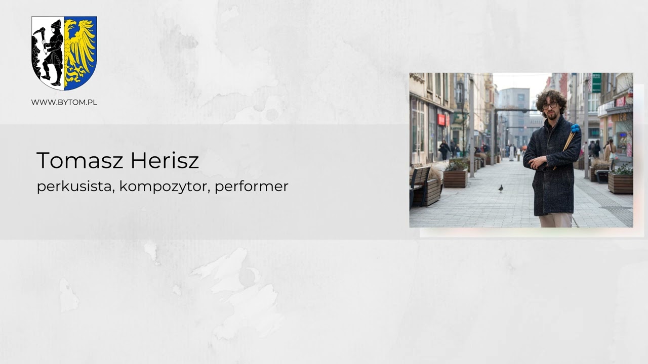 Tomasz Herisz - perkusista, kompozytor, performer
