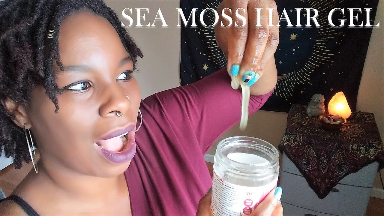Sea Moss Hair Gel for Healthy Locs / Update Plus Sea Moss Hair Gel on Other Hair Types