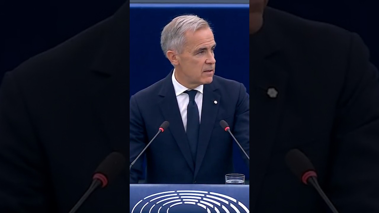 Mark Carney wysyła subtelny sygnał do Donalda Trumpa podczas wystąpienia w UE
