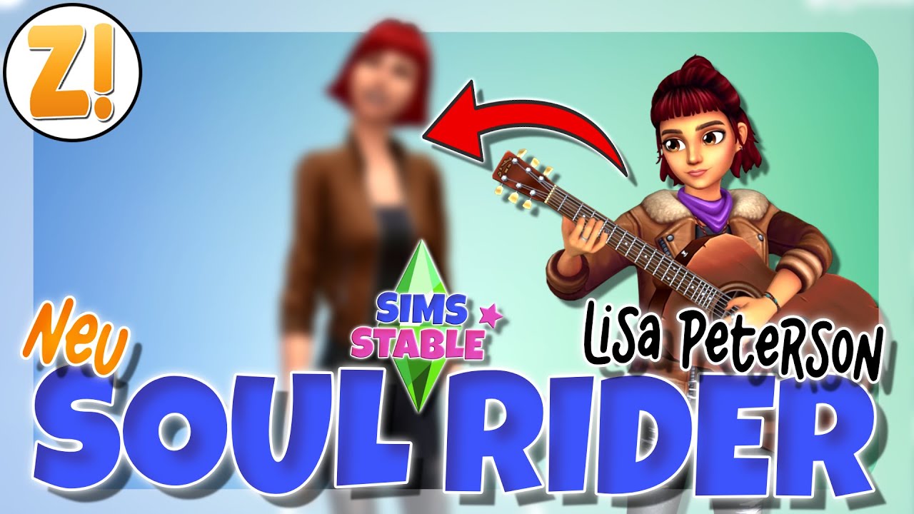 STAR STABLE SOULRIDER IN SIMS - LISA PETERSON/ STARSHINE 👫 SIMS STABLE | SIMS 4