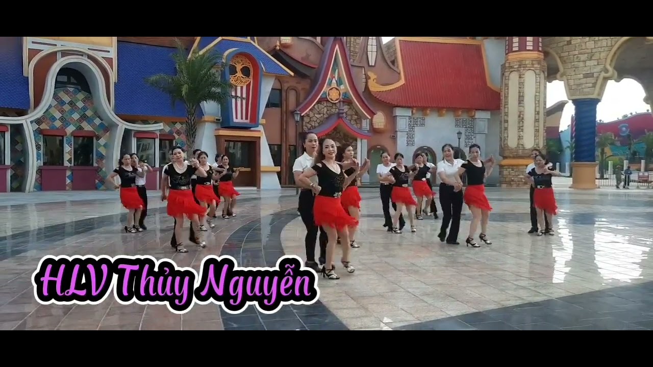 Cha cha đôi 10 ngón tay tình yêu ,CLB Khiêu Vũ-Dân Vũ Bình Minh ,HLV Thủy Nguyễn