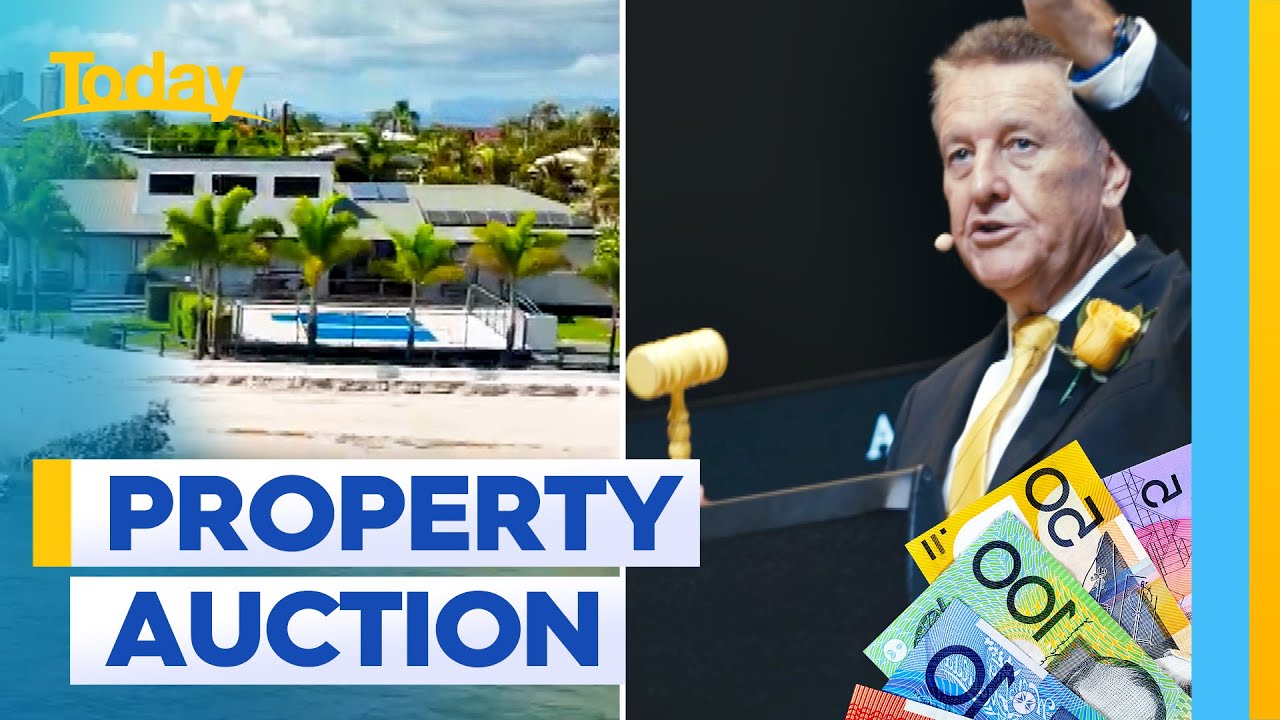 Australia's largest property auction set to get underway | Today Show Australia