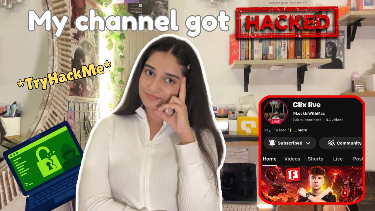 My channel got HACKED 🙁| Don&rsquo;t take Cybersecurity for granted 🙏🏻