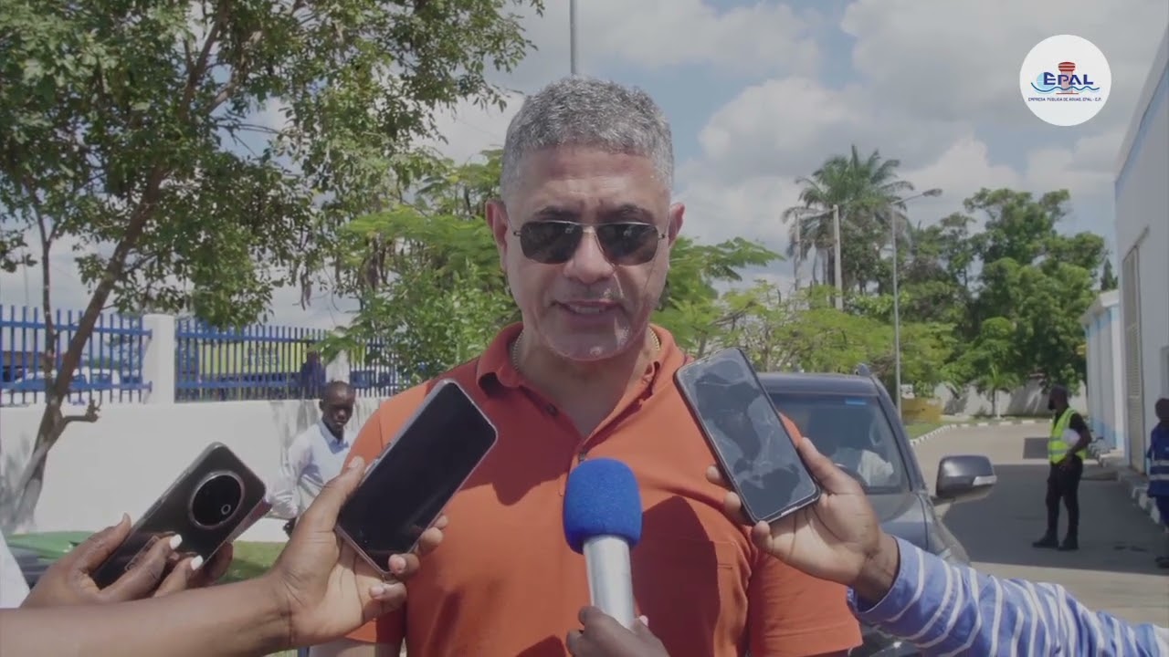 MINISTÉRIO CONFERE TRABALHOS DE  MELHORIAS NAS INFRAESTRUTURAS DE ABASTECIMENTO DE ÁGUA DA EPAL.