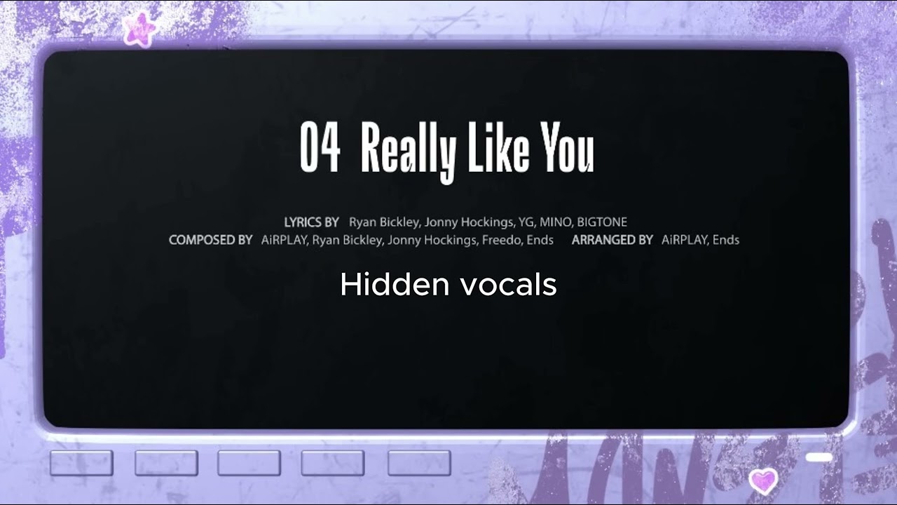 BABYMONSTER - 'REALLY LIKE YOU' (Hidden vocals)