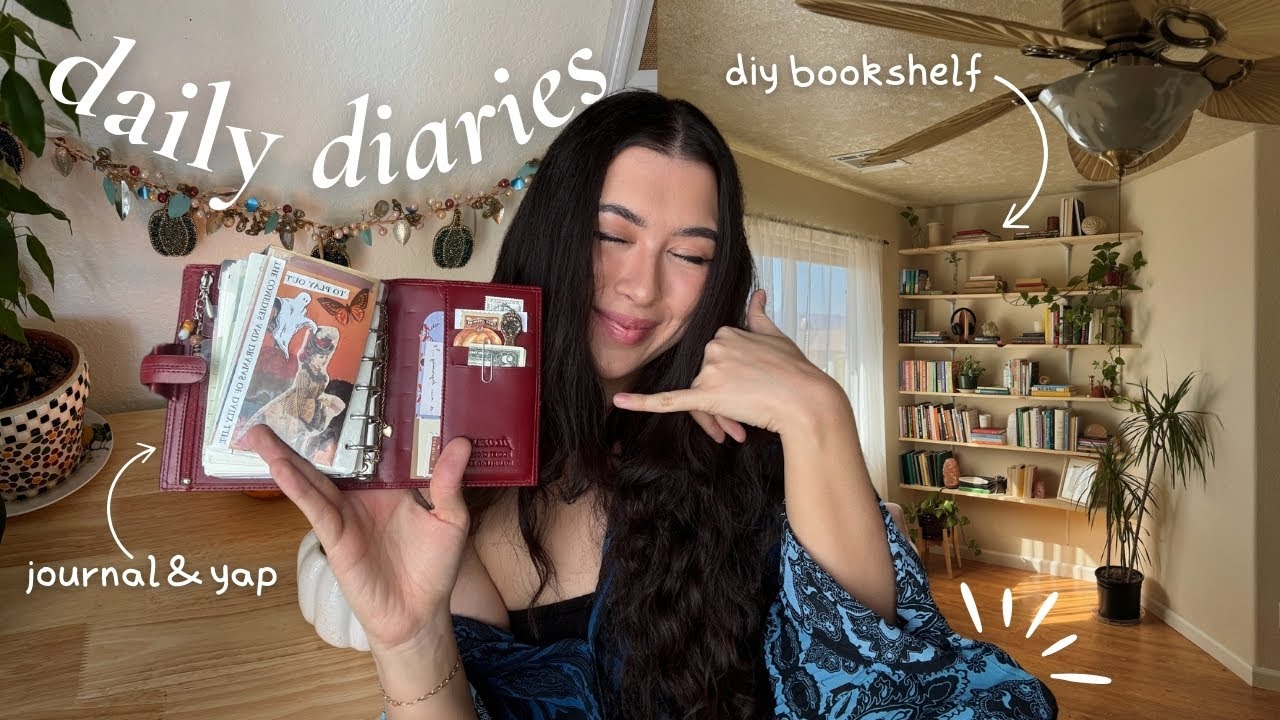 ежедневники: утренняя рутина, журнал и т.д. + мой список желаний на осень 📚