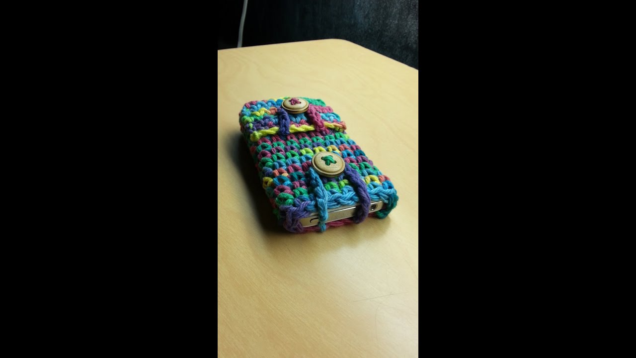 How to Crochet a Phone Case - Pastel Phone Case