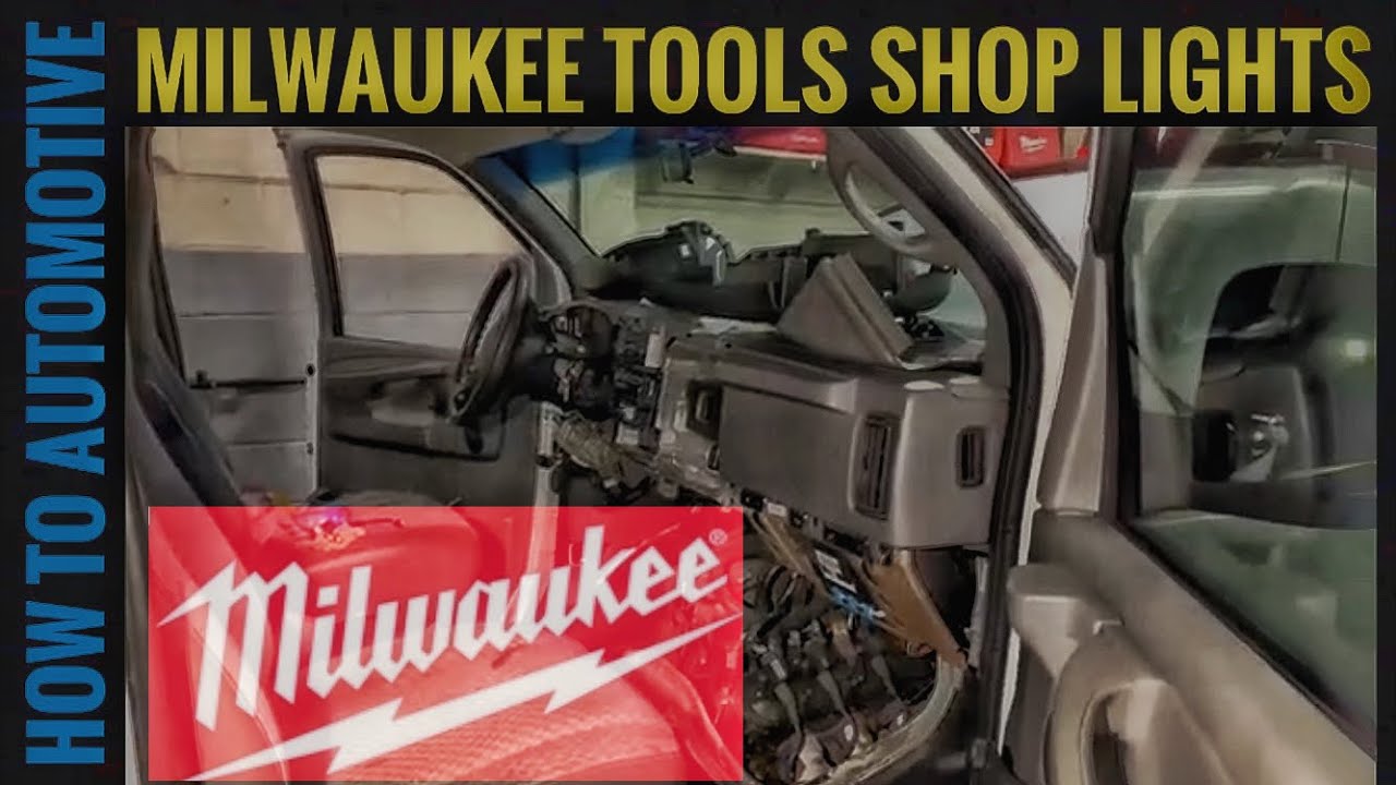 Milwaukee Tools M12 Rocket Led Tower Light - Perfect For Automotive Shops!