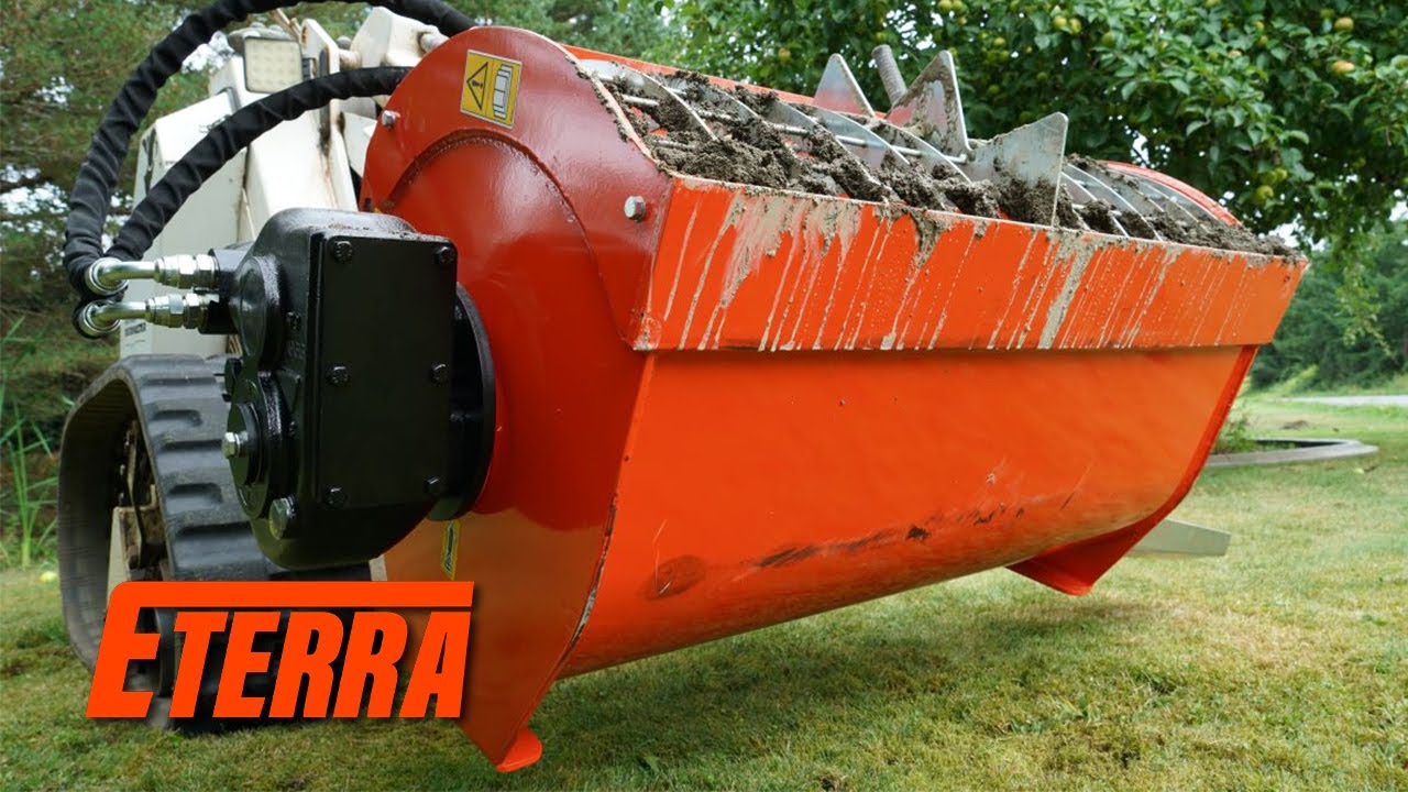 Putting Our Mini Skid Steer Concrete Mixer To The Test | Eterra
