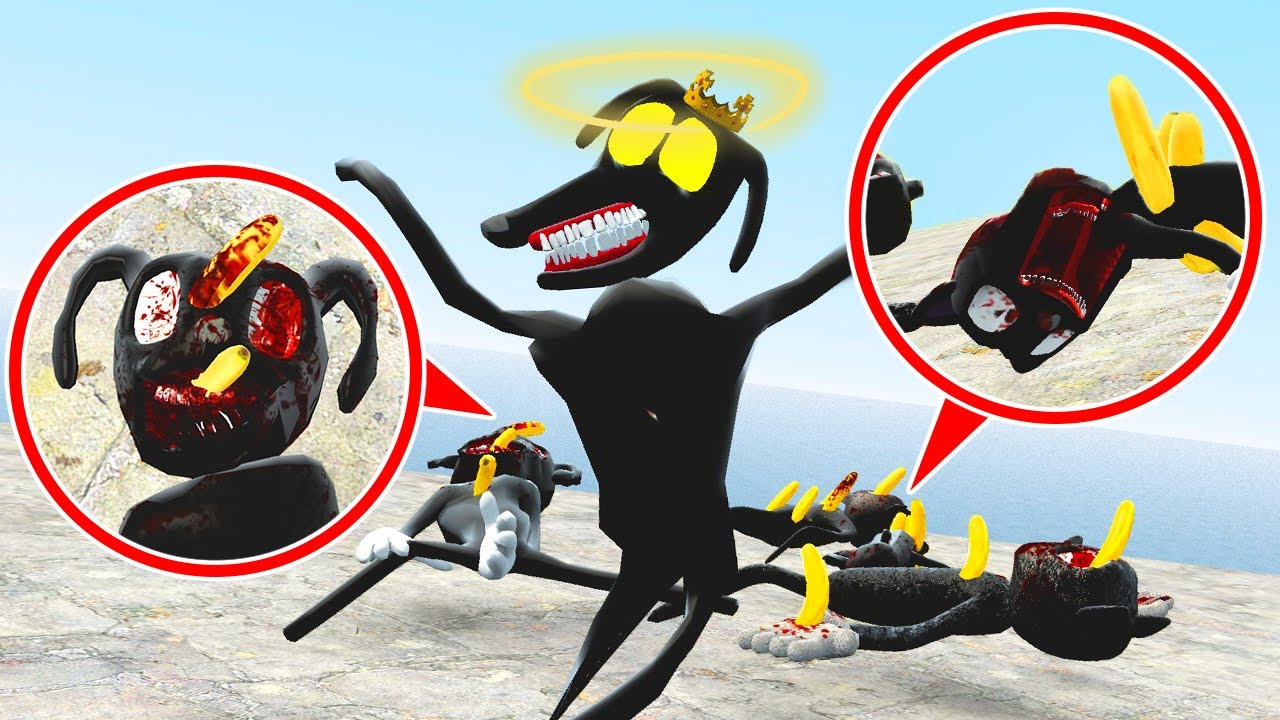CARTOON DOG GETS REVENGE! 🍌 Bad Trevor Henderson Dupes 56! (Garry's Mod)