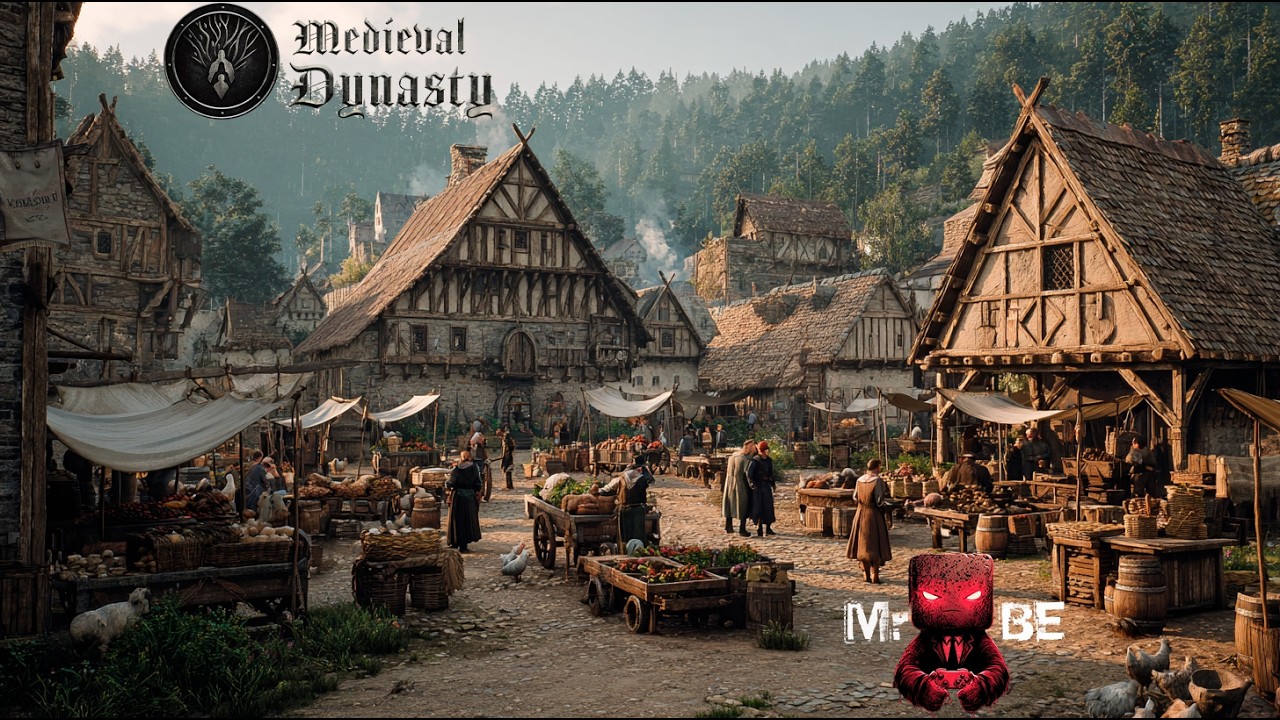 🏰 MEDIEVAL DYNASTY | RANDOM GAMEPLAY – BUILD, SURVIVE & EXPLORE 🌿