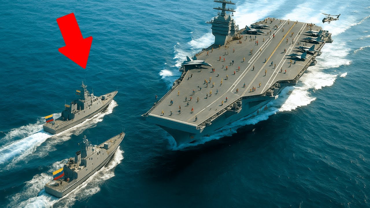Venezuela MOVES IN FAST on US Aircraft Carrier - Then THIS Happened...